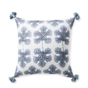 Serena and Lily Tivoli Pillow Cover - coastal blue NWT